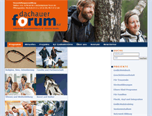 Tablet Screenshot of dachauer-forum.de